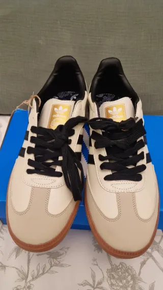 Adidas Samba OG Blanco y Negro