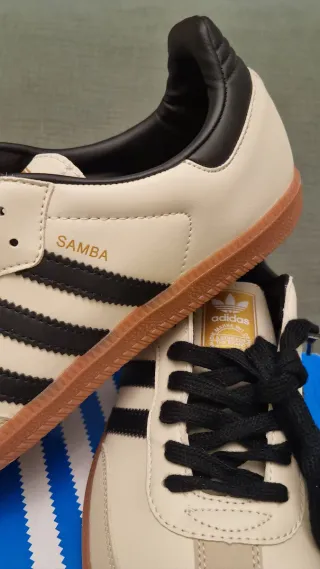 Adidas Samba OG Blanco y Negro