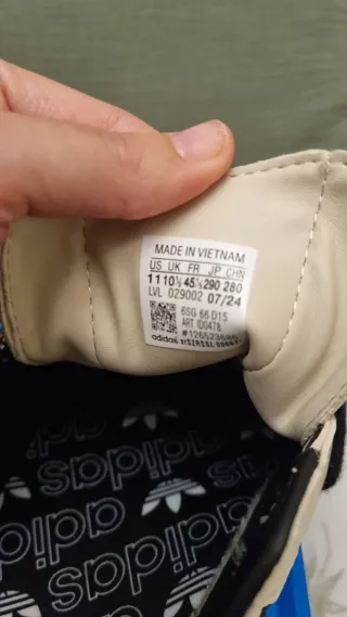 Adidas Samba OG Blanco y Negro