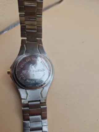 Orologio King Quartz Uomo Blu e Oro