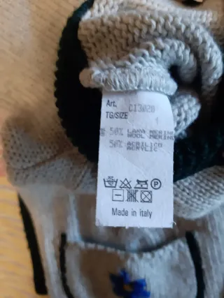 Completo tirolese bimbo cardigan e pantaloni