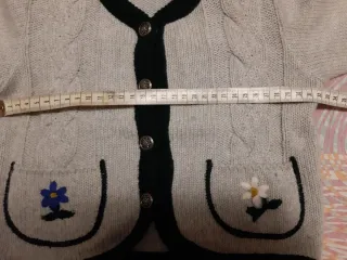 Completo tirolese bimbo cardigan e pantaloni