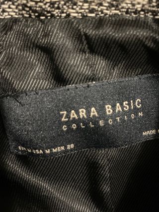 Chaqueta jaspeada mujer gris