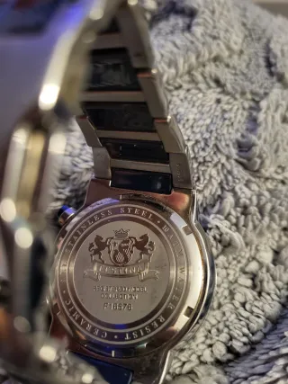 Reloj Festina Cronógrafo Azul y Plateado