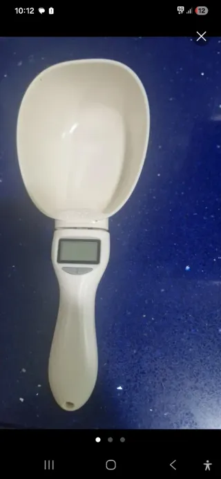 Balanza digital con cuchara