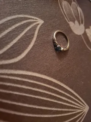 Anillo Pandora Princesa Azul Plata