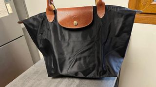 Bolso Longchamp Negro y Marrón