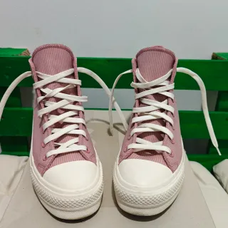Zapatillas Converse Altas Rosas