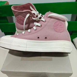 Zapatillas Converse Altas Rosas