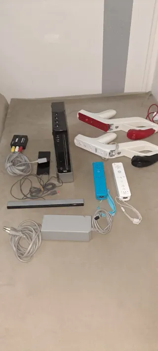 Consola Nintendo Wii Negra + Accesorios