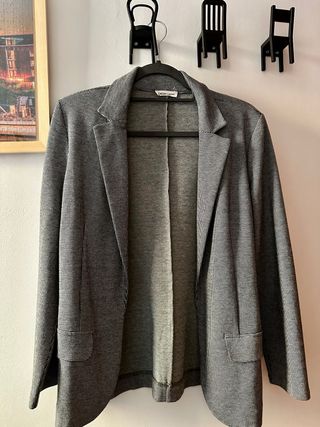 Americana Cache Cache gris jaspeada – Talla S