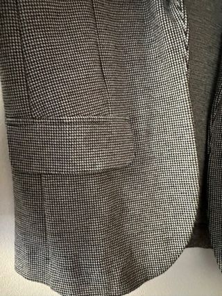 Americana Cache Cache gris jaspeada – Talla S