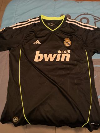 Camiseta Real Madrid Adidas 2010 Negra