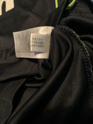 Camiseta Real Madrid Adidas 2010 Negra