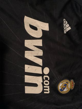 Camiseta Real Madrid Adidas 2010 Negra