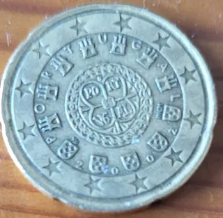 Moneda 20 céntimos Portugal