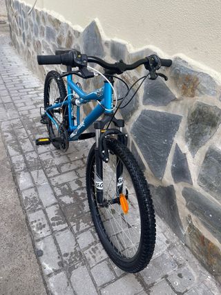 Bicicleta Montaña Rockrider 6.6 Azul