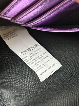 Bolso metálico morado Pacomartínez clutch premium