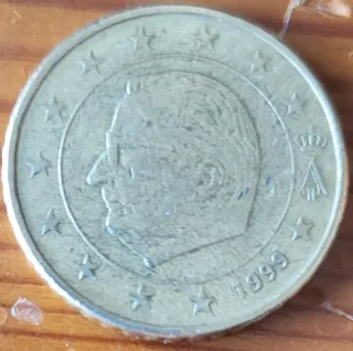 Moneda 50 céntimos 1999