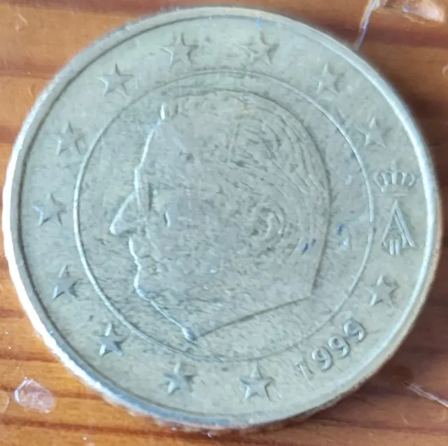 Moneda 50 céntimos 1999