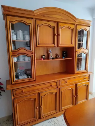 Comedor completo pino. Junto o separa