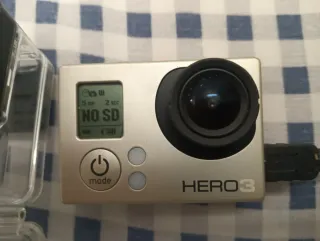 GoPro Hero 3 Cámara + Carcasa