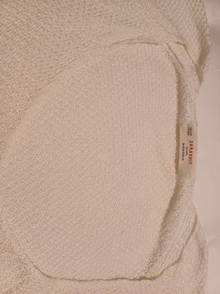 Zara Jersey Blanco Talla Única