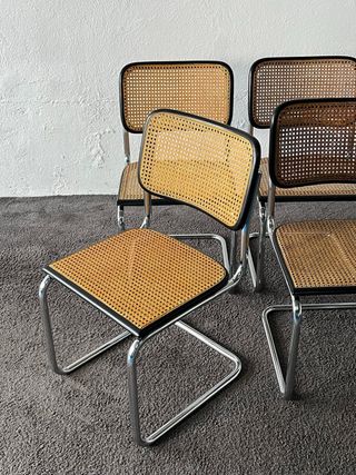 Sedie Cesca B32 Marcel Breuer, Vintage anni '70