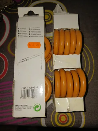 Nuove anelli per tende in legno