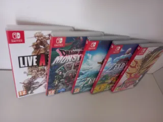 Cajas vacías Nintendo Switch