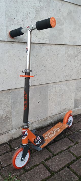 Patinete infantil 2 ruedas naranja