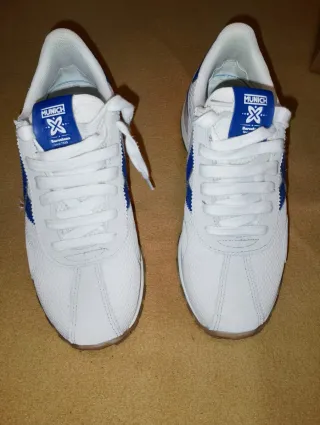 Zapatillas Munich Blancas y Azules