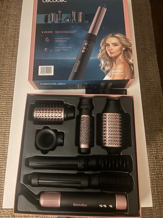 Moldeador Cecotec Bamba Negro/Dorado