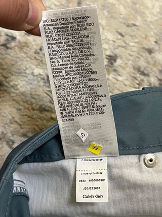 Pantaloni cargo Calvin Klein Tg S