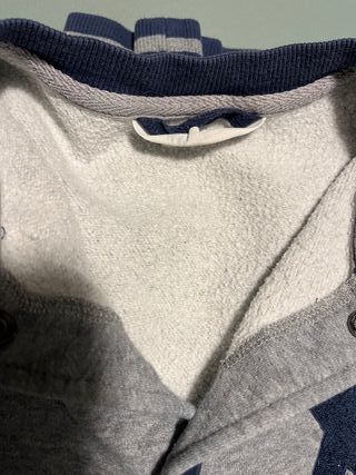 Felpa stile collegiale H M. 10-12 anni