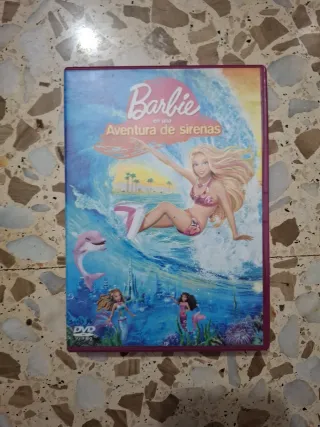 Lote 7 DVDs: Shrek, Rango, Barbie y más