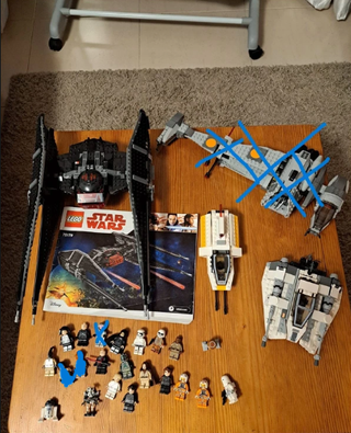 Lote Lego Star Wars