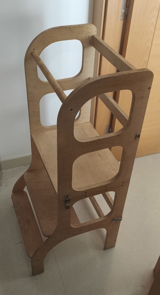 Torre di apprendimento tipo Montessori convertibile