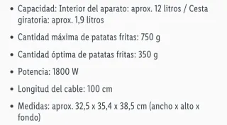Horno-Airfryer Silvercrest 9 en 1