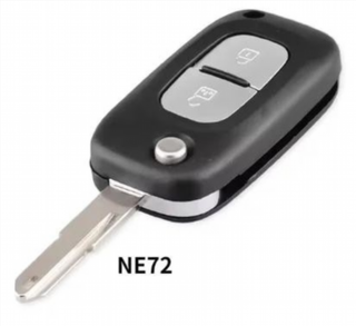 Carcasa llave 2 botones Renault NE72