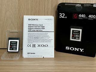 Tarjeta Memoria Sony XQD 32GB