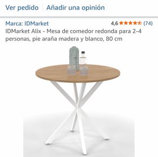 Due tavoli rotondi da pranzo IDMarket 80cm 45€ ciascuno