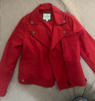 Chaqueta Massimo Dutti Roja Talla S