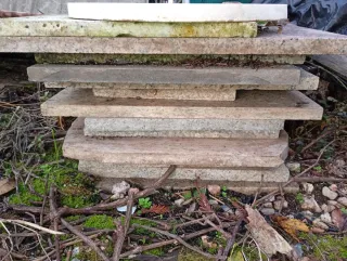 Losas de mármol y granito