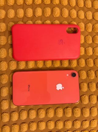 iPhone XR 64GB Arancione + Custodia