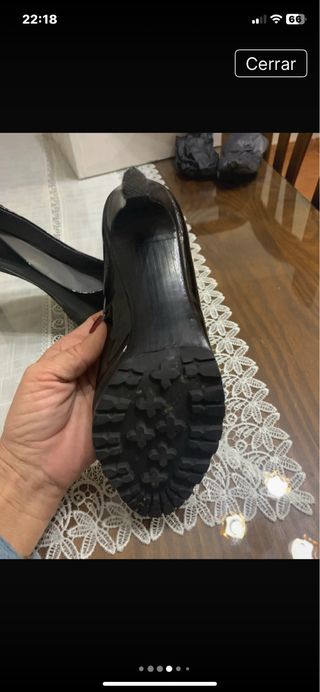 Zapatos de tacón negros Calvin Klein