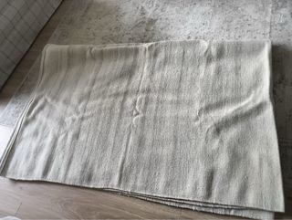 Tappeto in Lana e Cotone Beige Multicolore