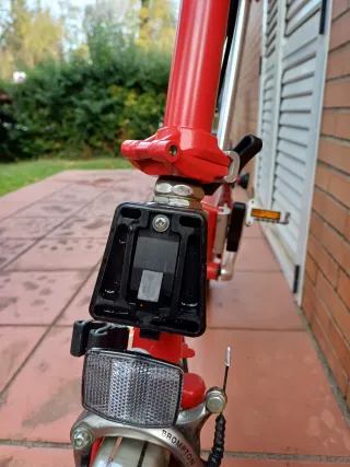 Brompton Roja Plegable