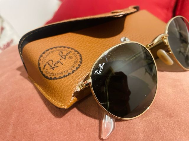 Gafas Ray-Ban Metal Doradas. verdes