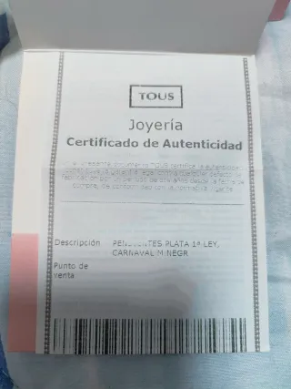 Pendientes Oso Tous Carnaval